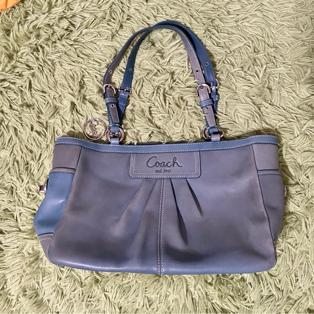 Coach Light Blue Handbag